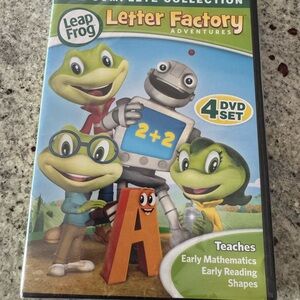 LeapFrog Letter Factory Adventures 4 DVD Set